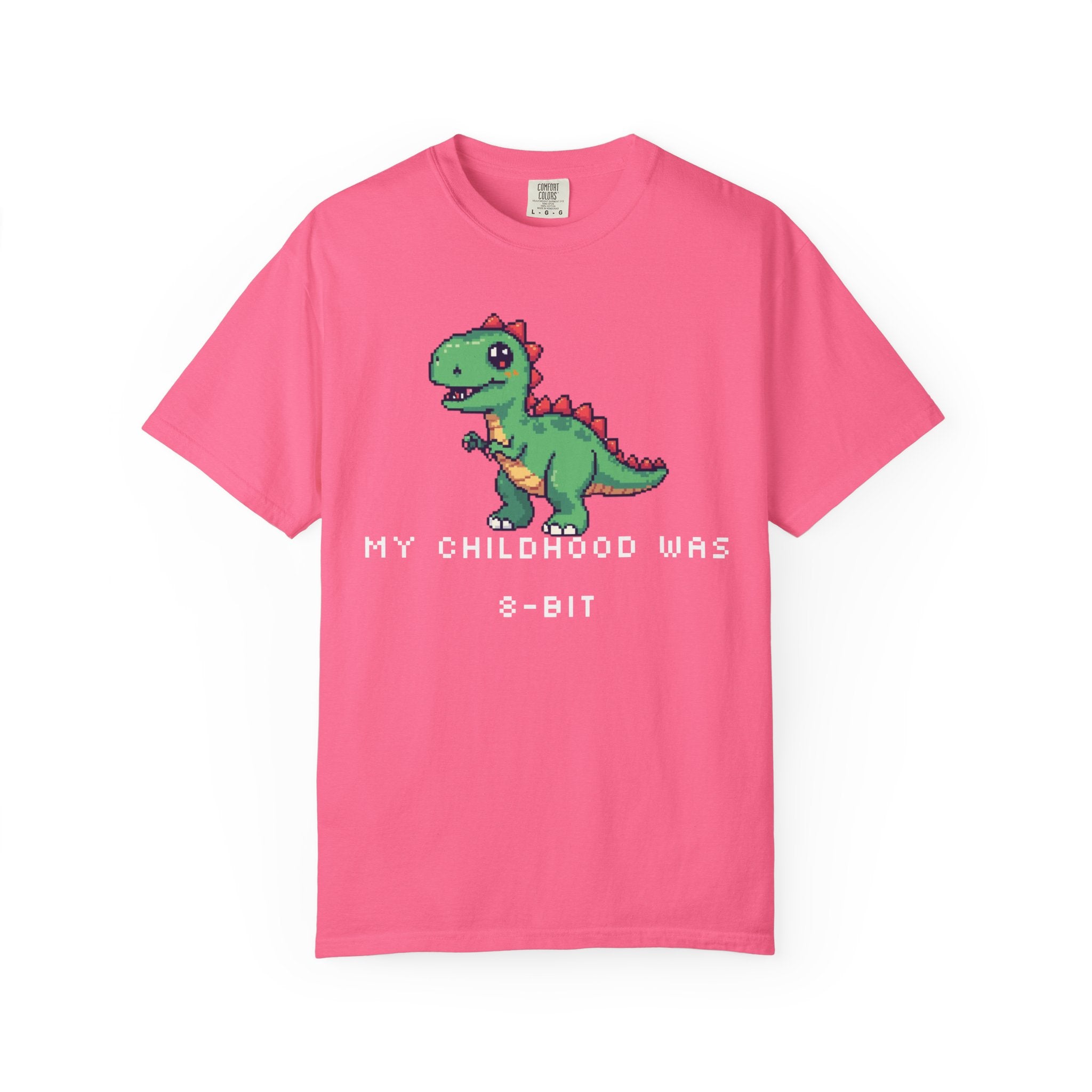 Retro Dino 8-Bit T-Shirt