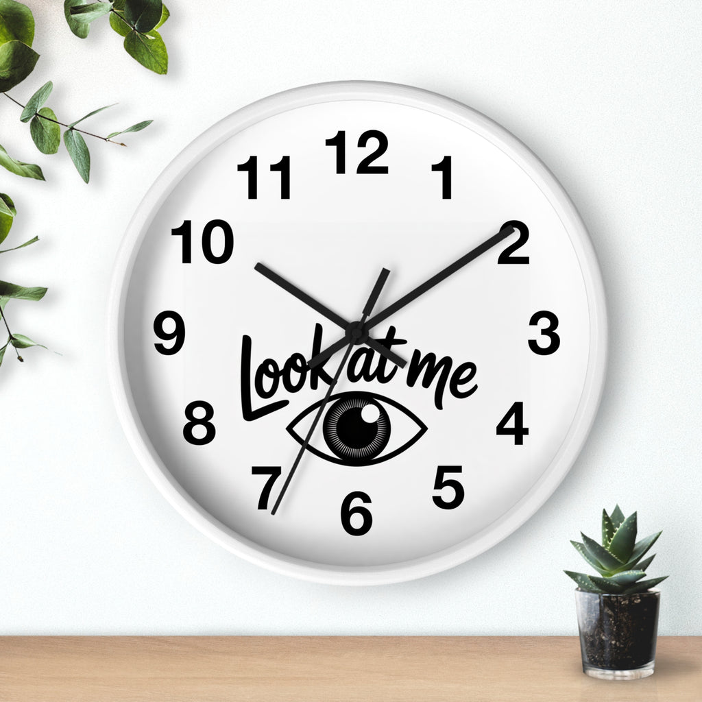Look At Me Wall Clock